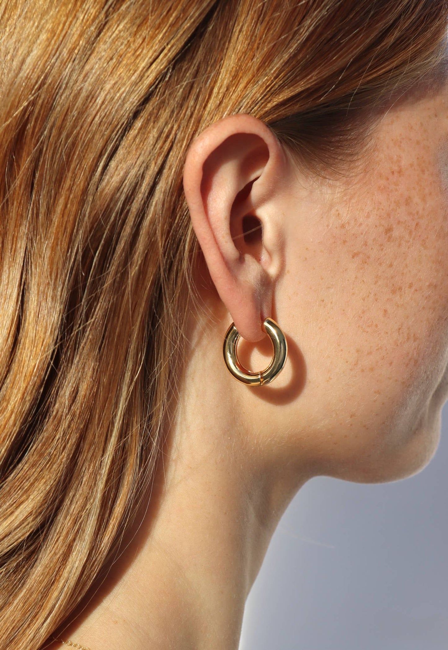 Everyday Hoop Earrings | 14k Gold fill or White Gold Fill