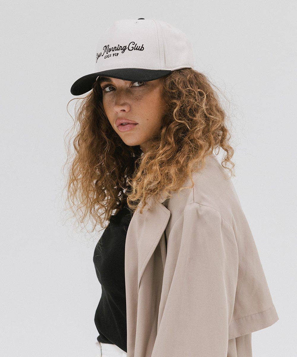 Slow Morning Club Canvas Trucker