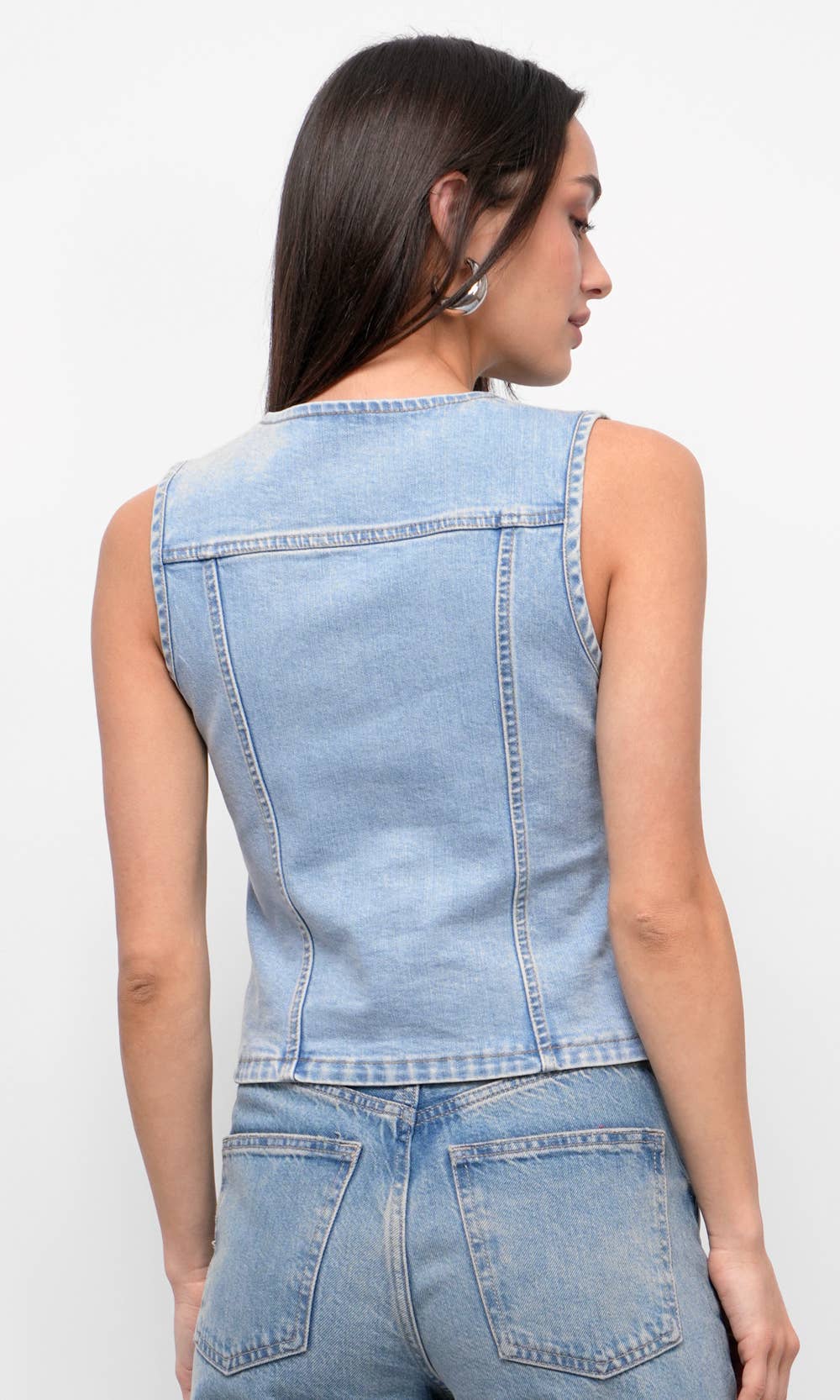 Cassidy Chambray Vest