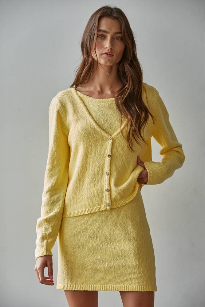 Knit Sweater Mini Dress
