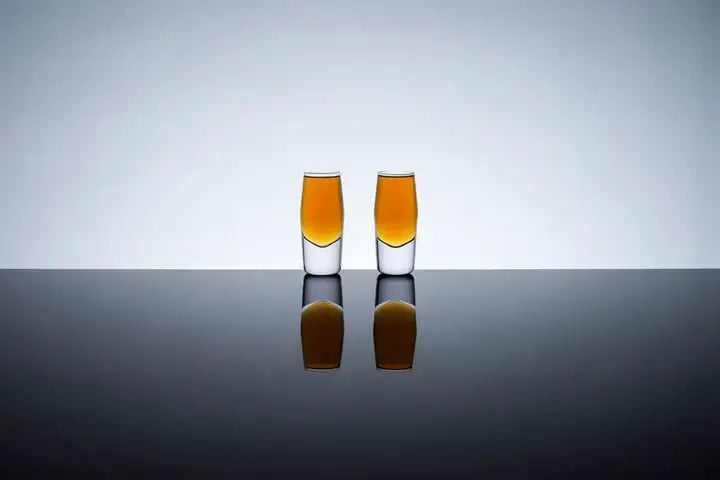 Raye™ Heavyweight Crystal Shot Glasses - Set of 2