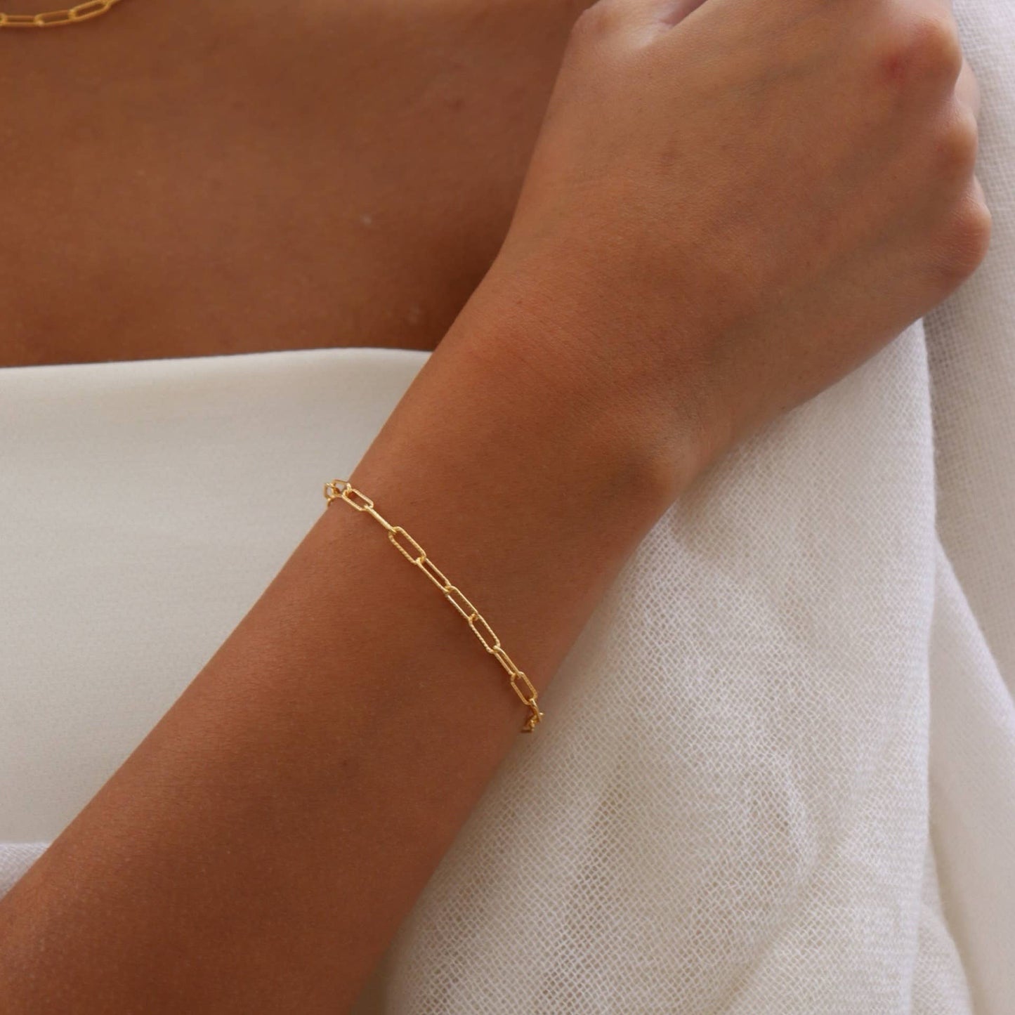Piper Chain Bracelet | 14k Gold Fill and Sterling Silver