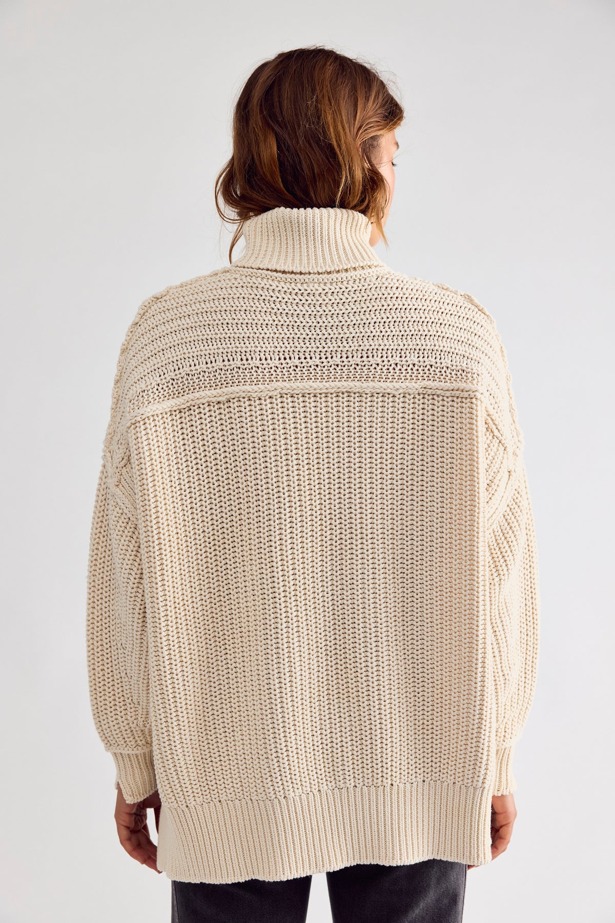 We The Free Worn Thru Turtleneck Sweater | Free People