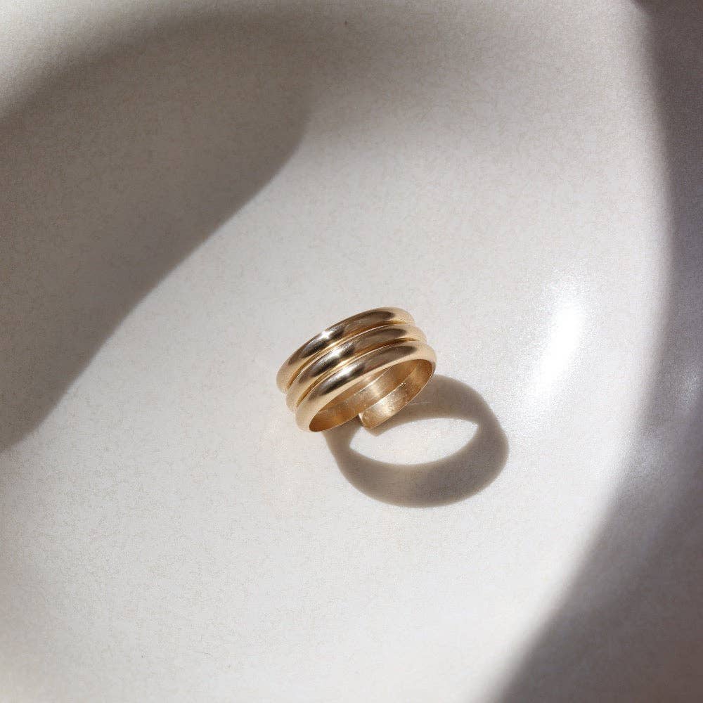 Trinity Ring | 14k Gold Fill or Sterling Silver