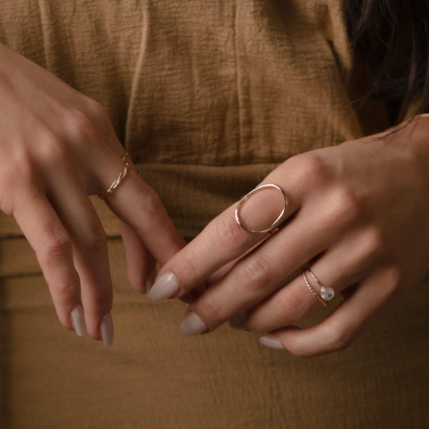 Olivia Ring in 14k Gold Fill or Sterling Silver