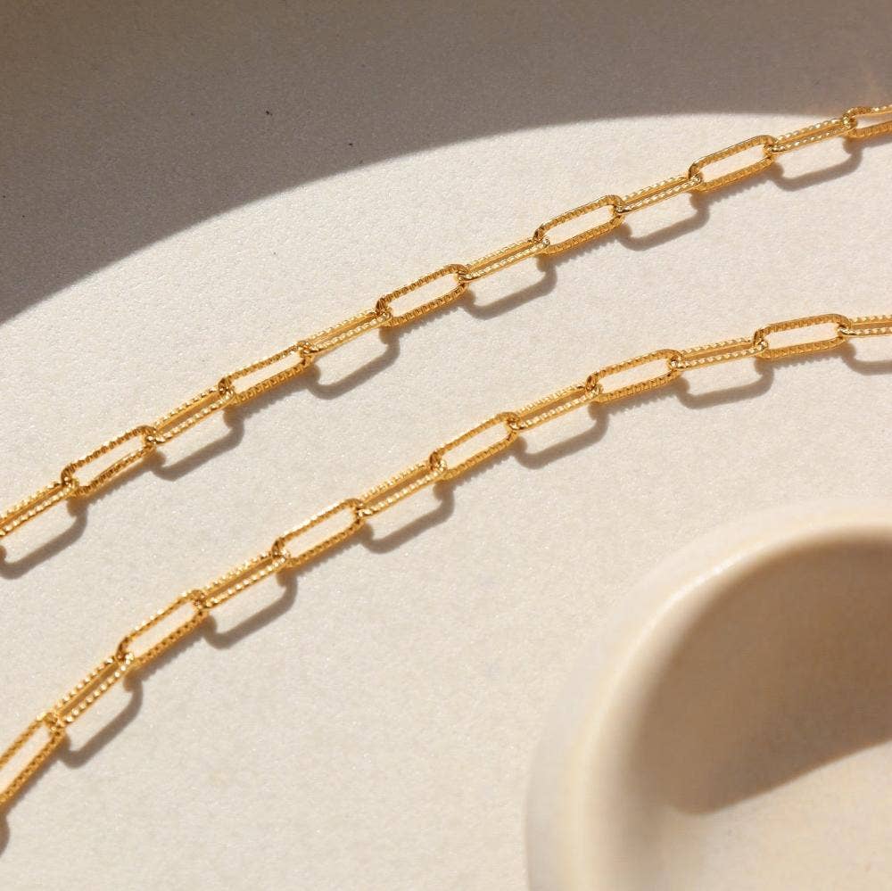 Piper Chain Bracelet | 14k Gold Fill and Sterling Silver