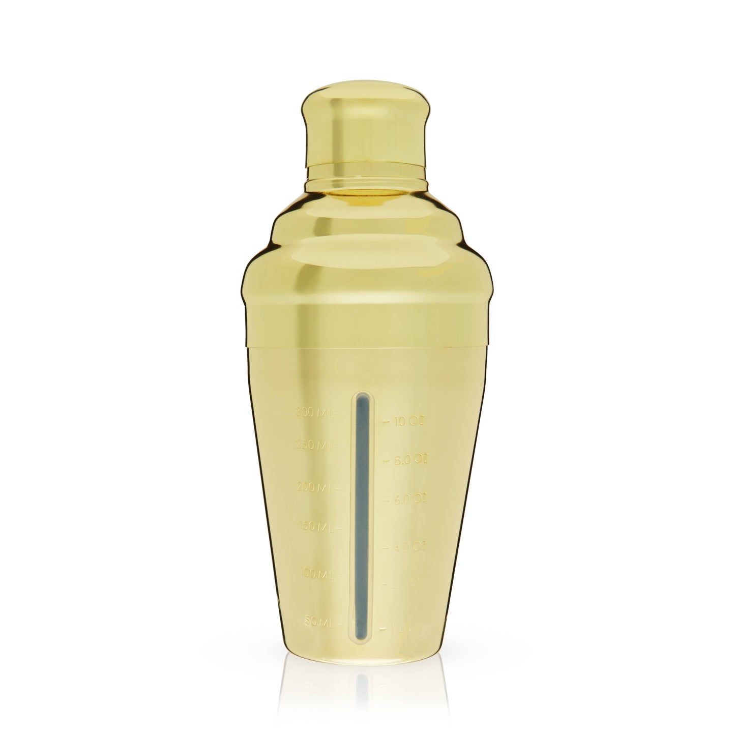 Belmont™ Gold-Plated Measured Cocktail Shaker
