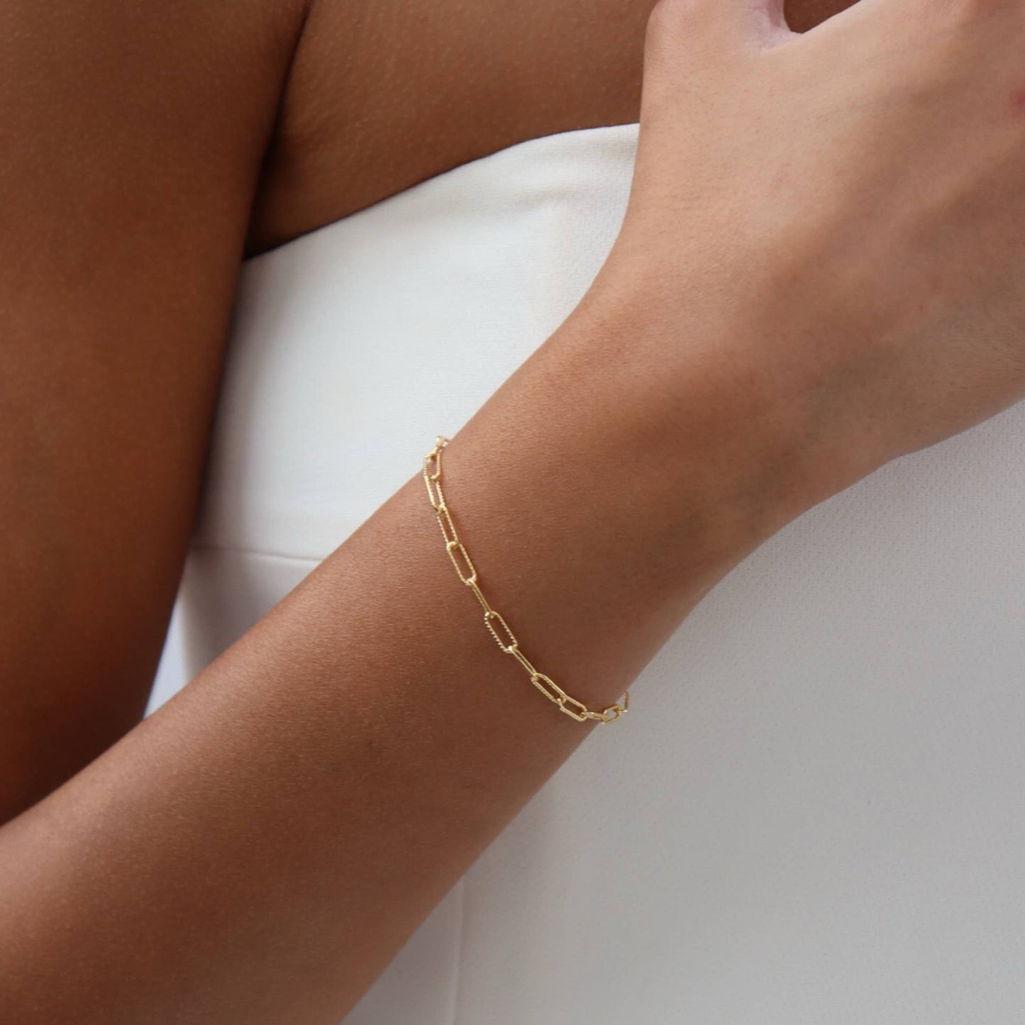 Piper Chain Bracelet | 14k Gold Fill and Sterling Silver