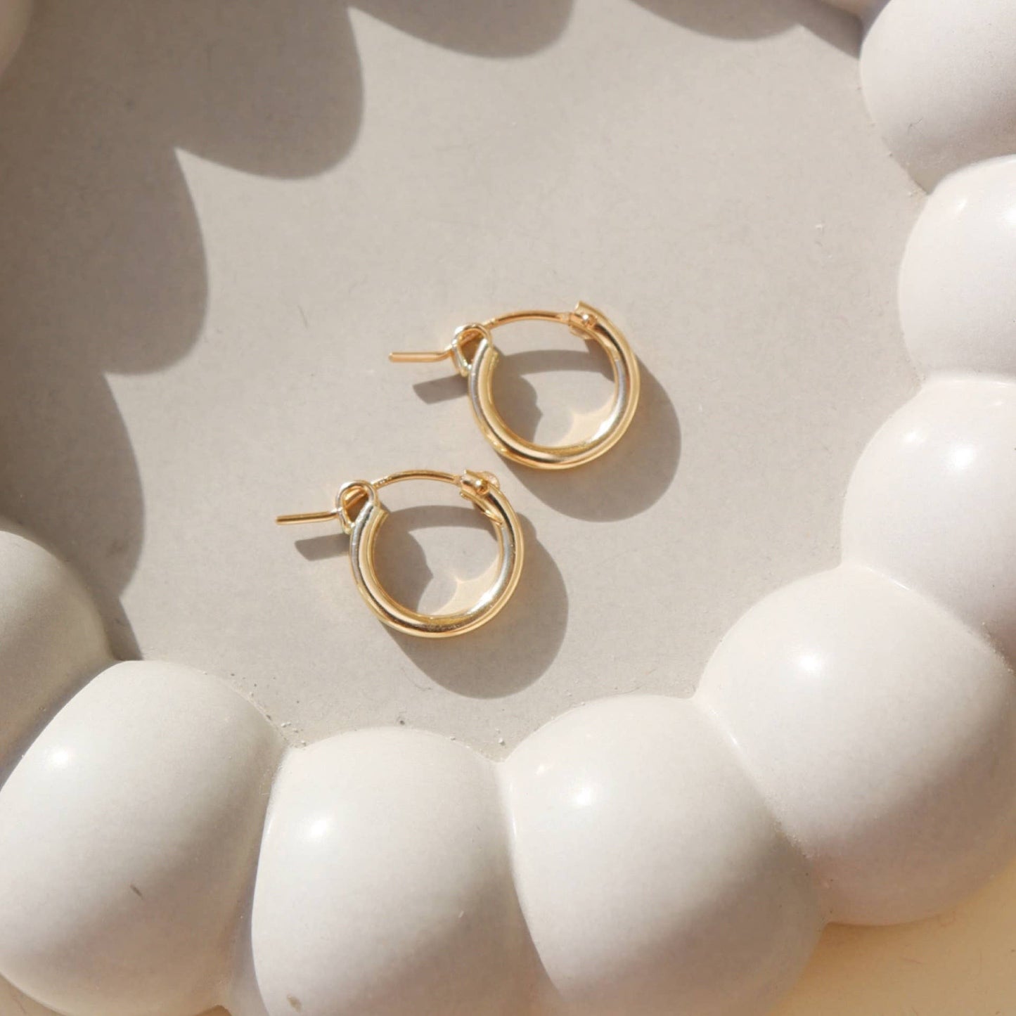 Classic Hoop Earrings | 14k Gold fill or Sterling Silver