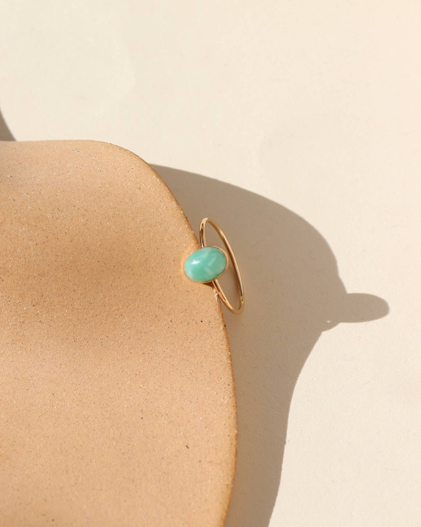 Amazonite Ring | in 14k Gold Fill or Sterling Silver