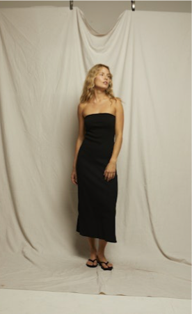 Structured Rib Tube Dress