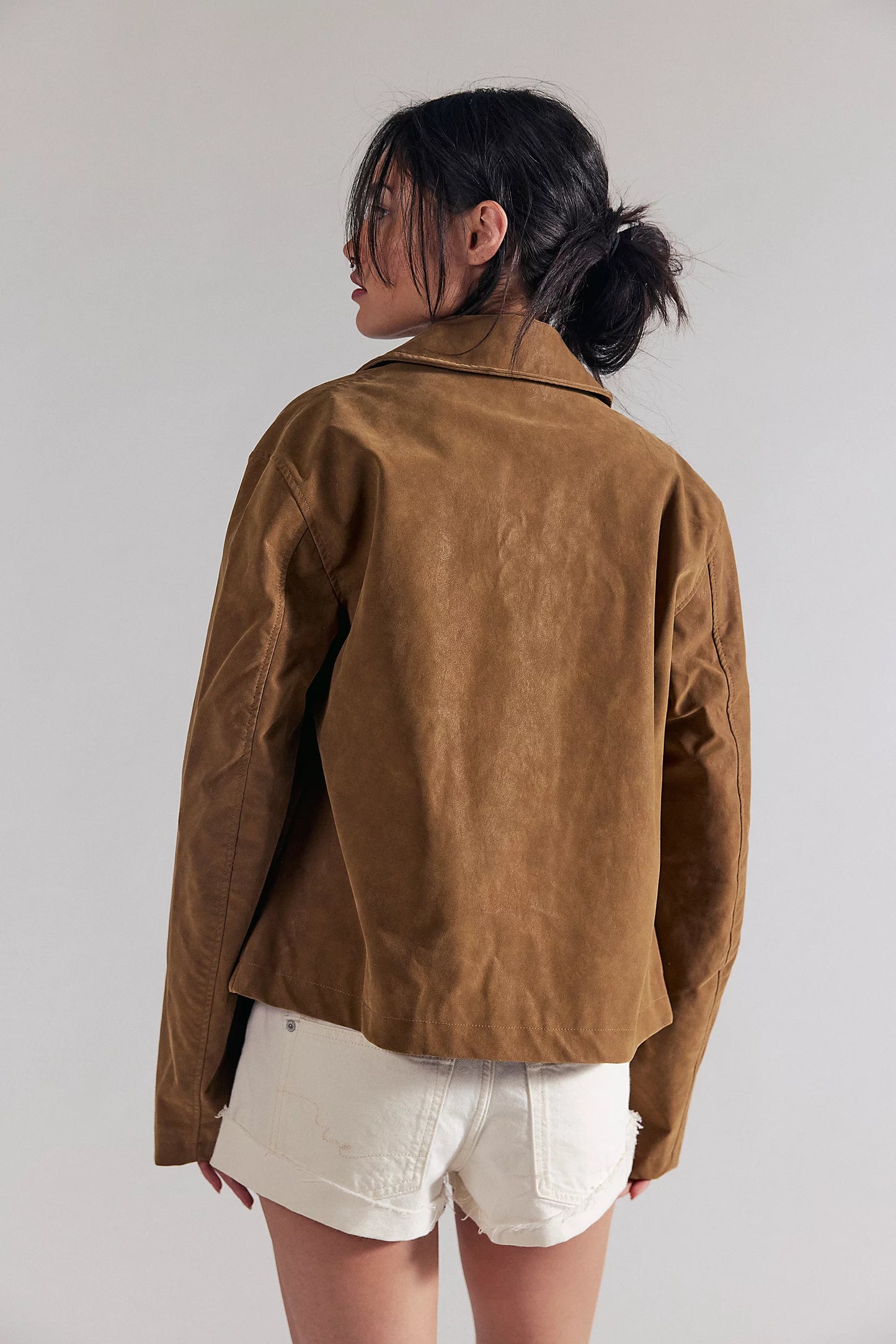 We The Free Hera Vegan Suede Jacket | Free People
