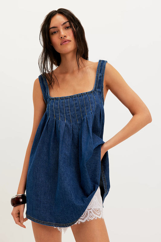Katie Denim Tunic | Free People