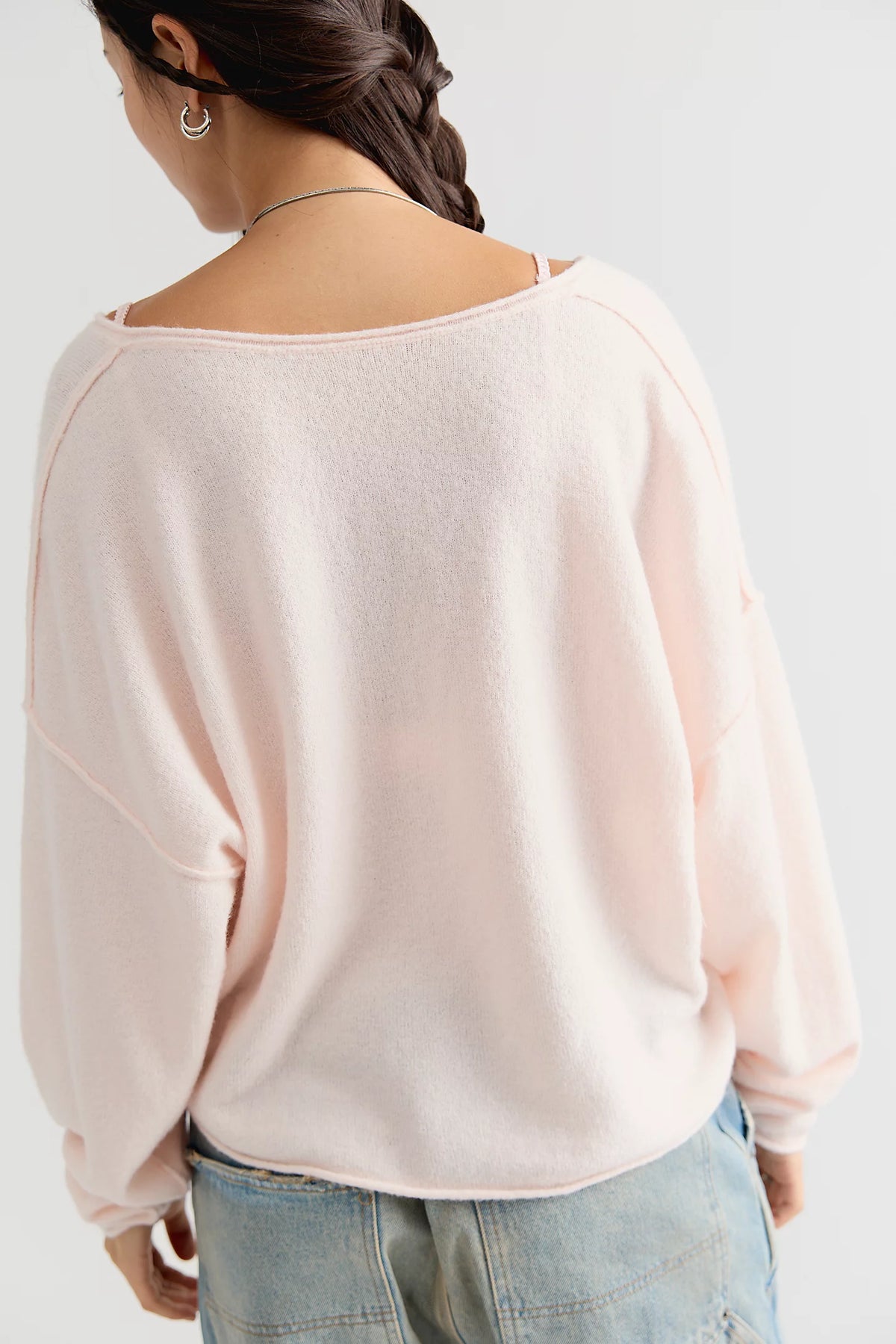 See Me V- Neck Knit Pullover | Free People
