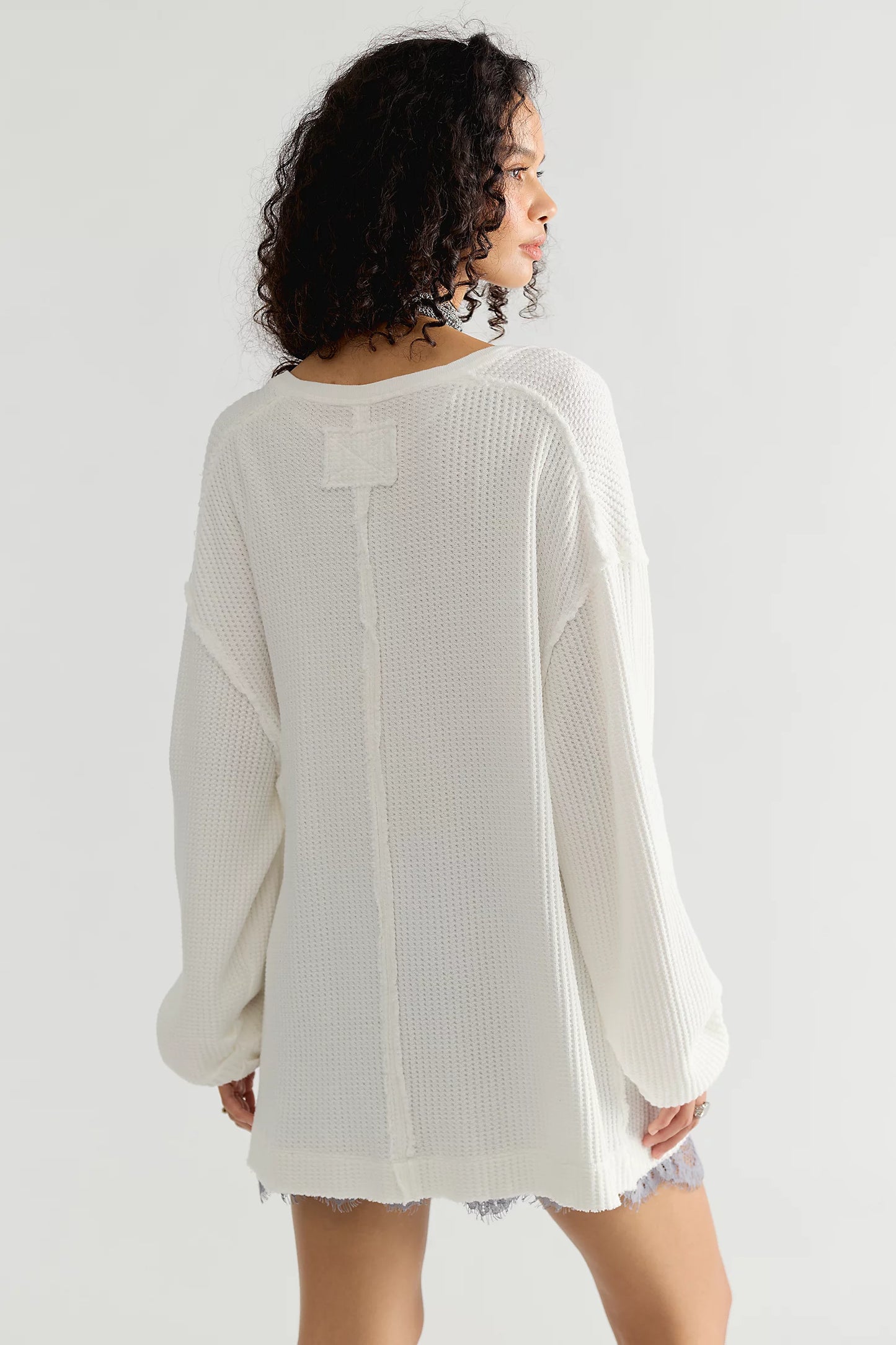 Montreal Oversized Thermal Henley | We The Free | Free People