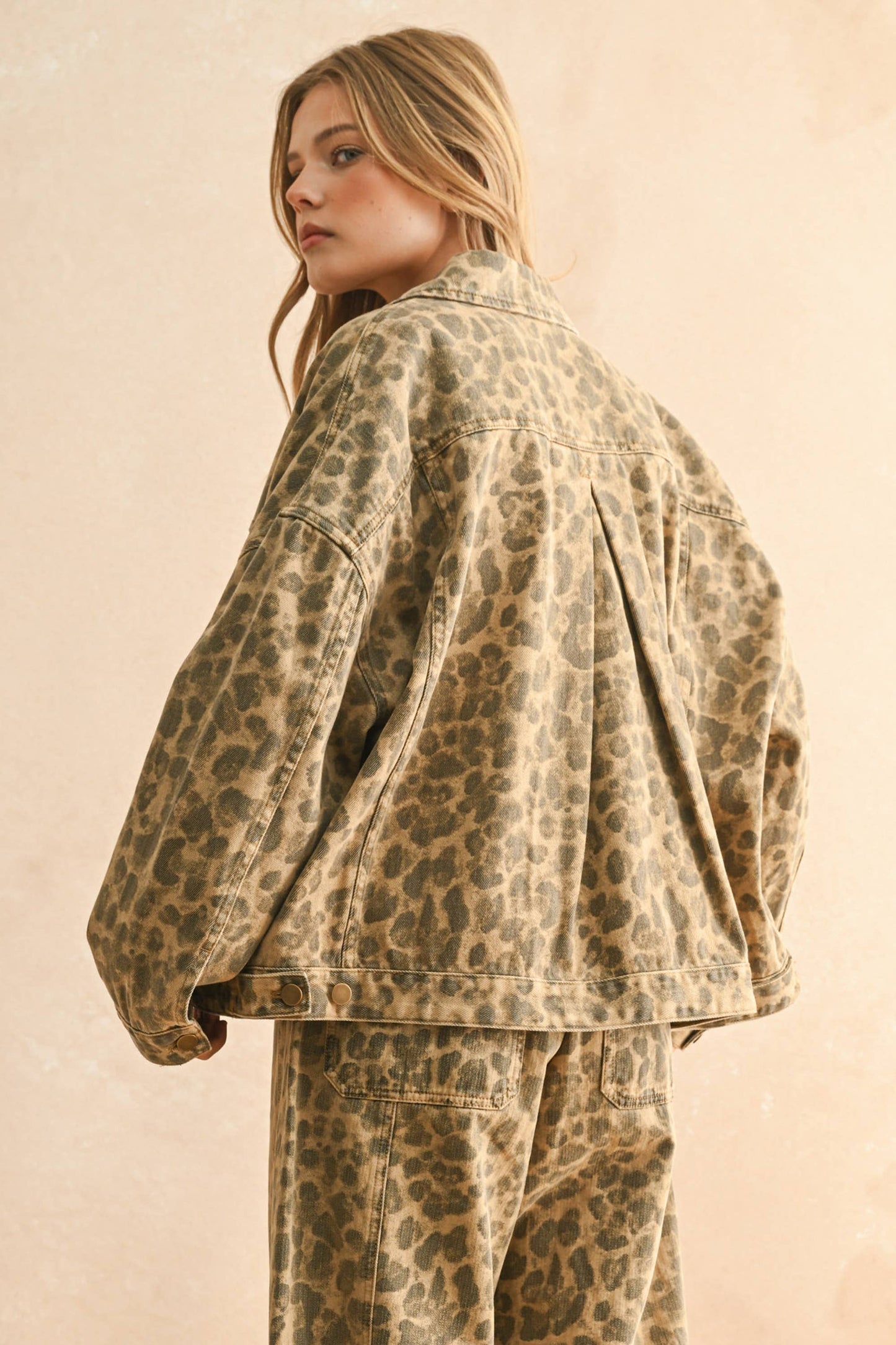 Muted Leopard Jacket