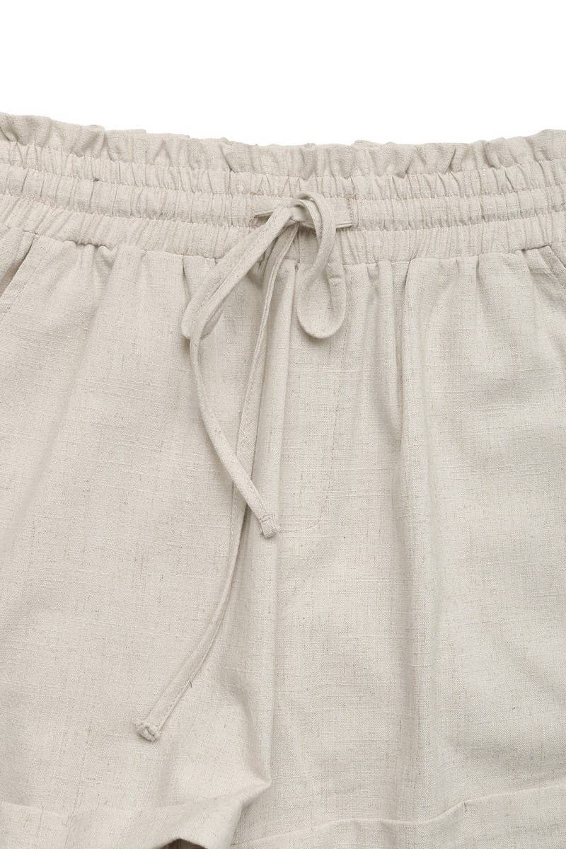 Linen shorts