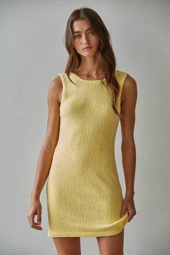 Knit Sweater Mini Dress