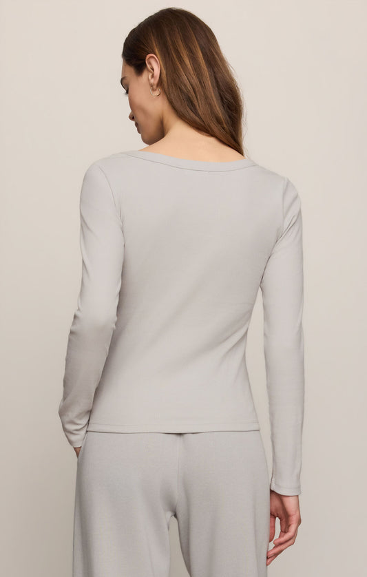 Greyson Scoop Long Sleeve Tee | Z Supply