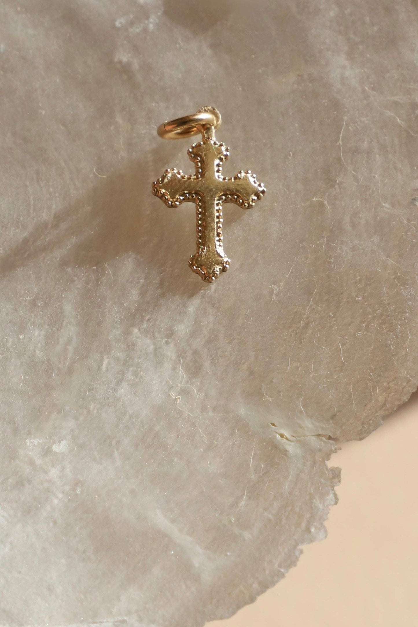 Heirloom cross charm