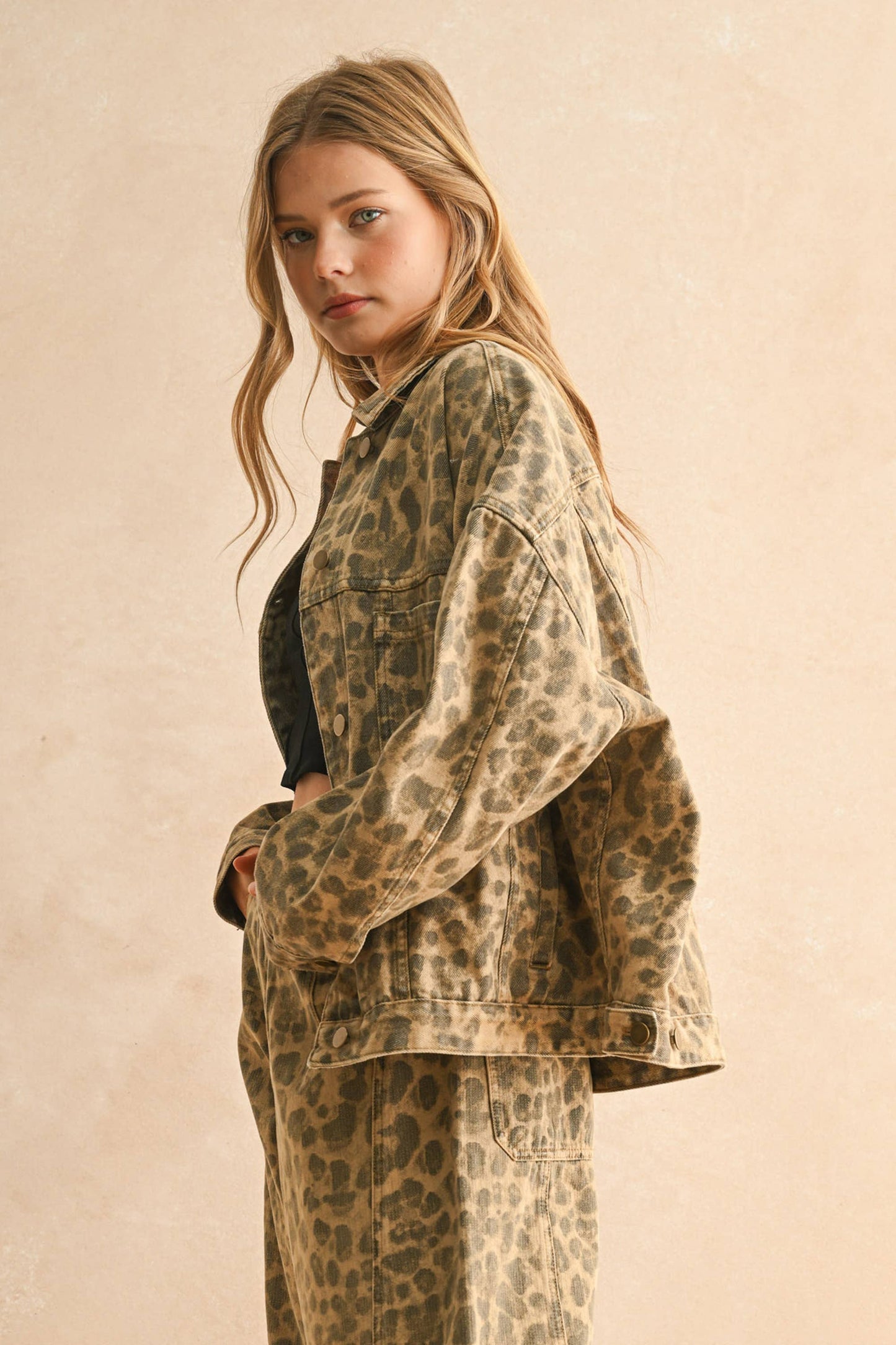 Muted Leopard Jacket