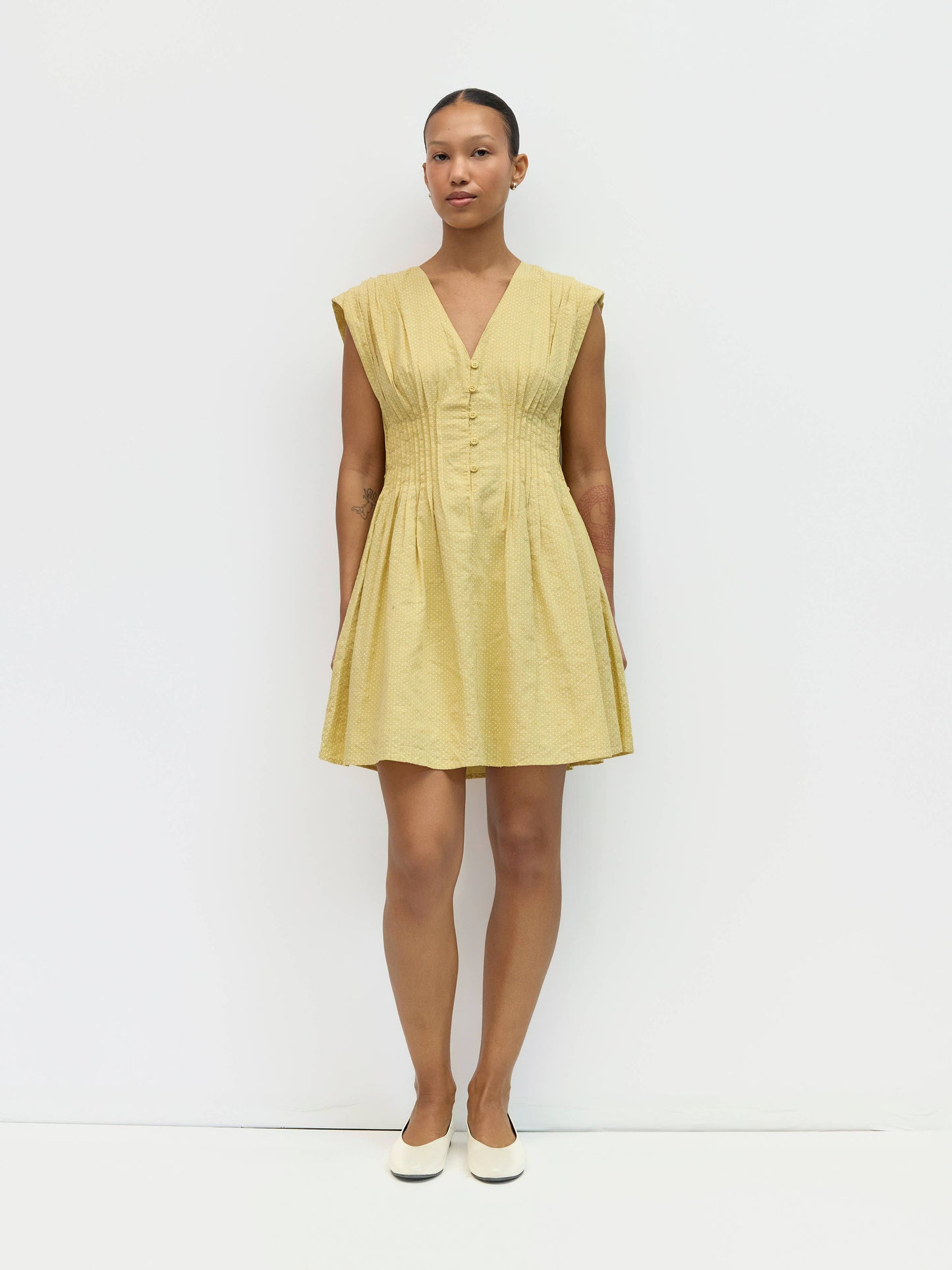 The Hollie Dress | Mini Polka Dot Dress