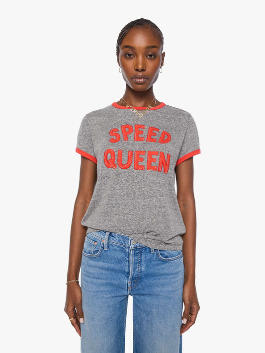 The Boxy Goodie Goodie Ringer - Speed Queen | Mother Denim