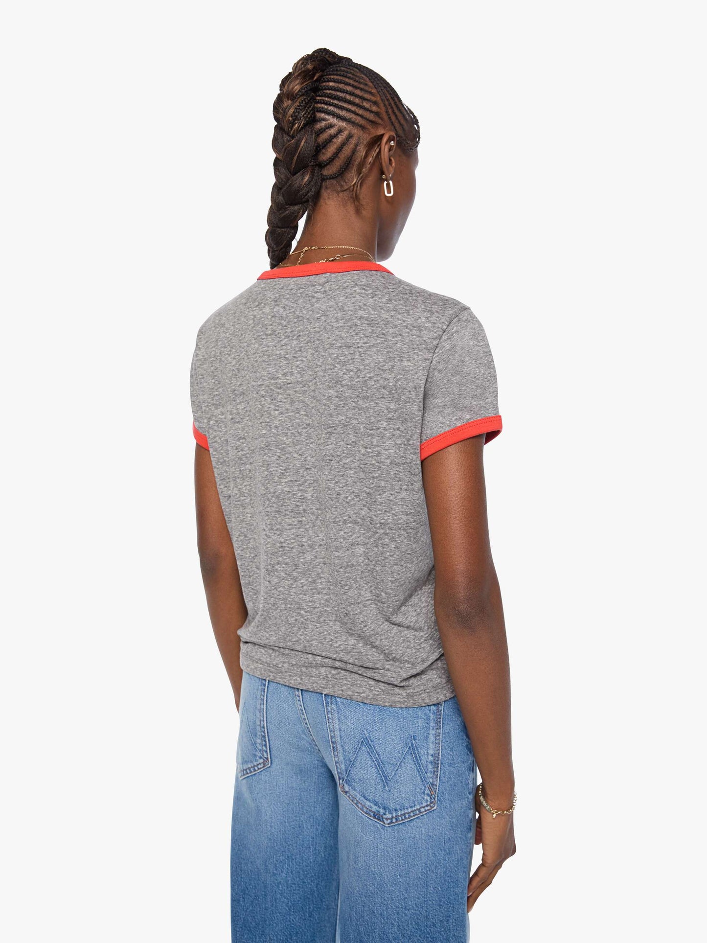 The Boxy Goodie Goodie Ringer - Speed Queen | Mother Denim