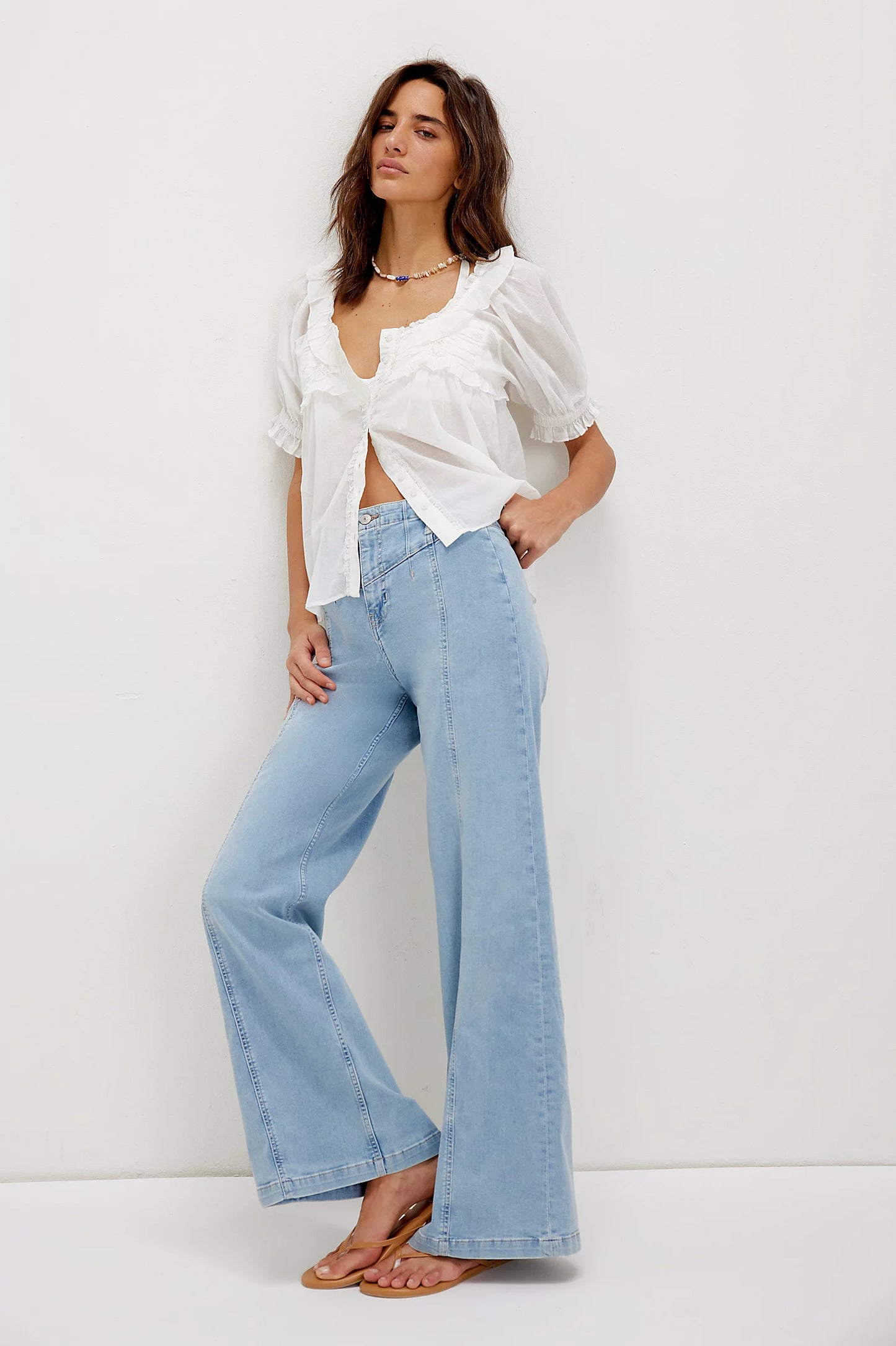 We The Free Libre Wide-Leg Denim Jeans | High Rise Jeans | Free People