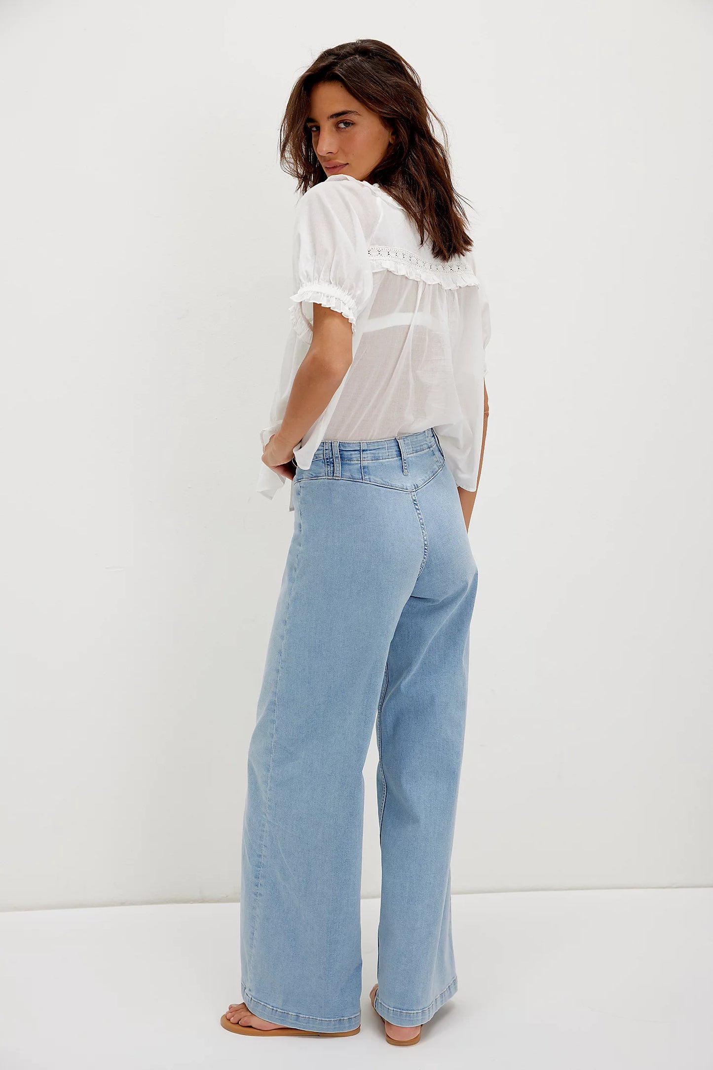We The Free Libre Wide-Leg Denim Jeans | High Rise Jeans | Free People