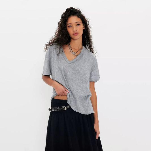 We The Free Nina V-Neck Tee - Free People