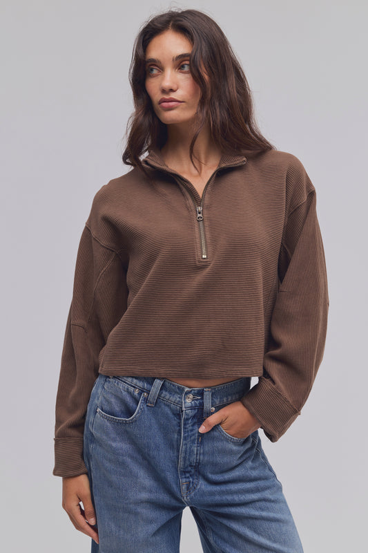 Celeste Quarter Zip | We The Free | Free People