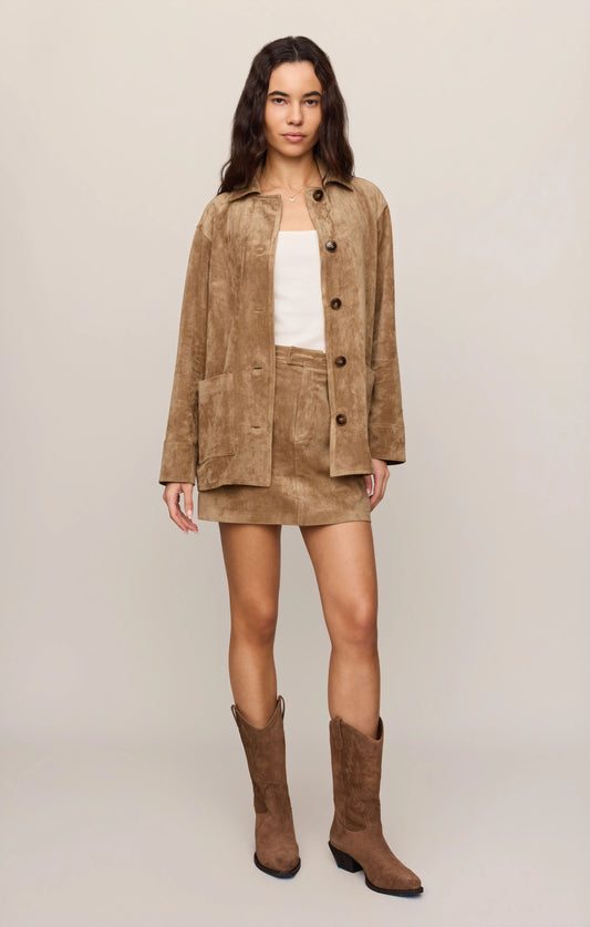 Perri Suede Mini Skirt | Z Supply