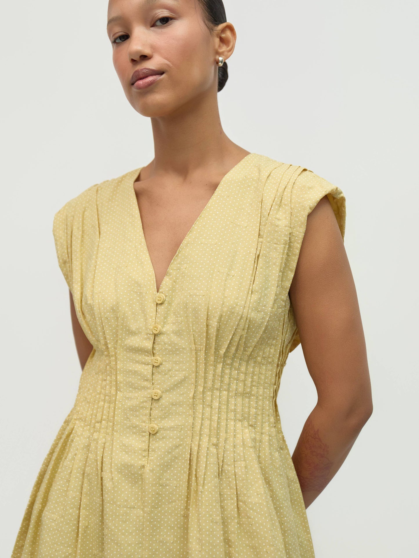 The Hollie Dress | Mini Polka Dot Dress