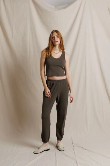 Perfect White Tee The Johnny French Terry Easy Sweatpant