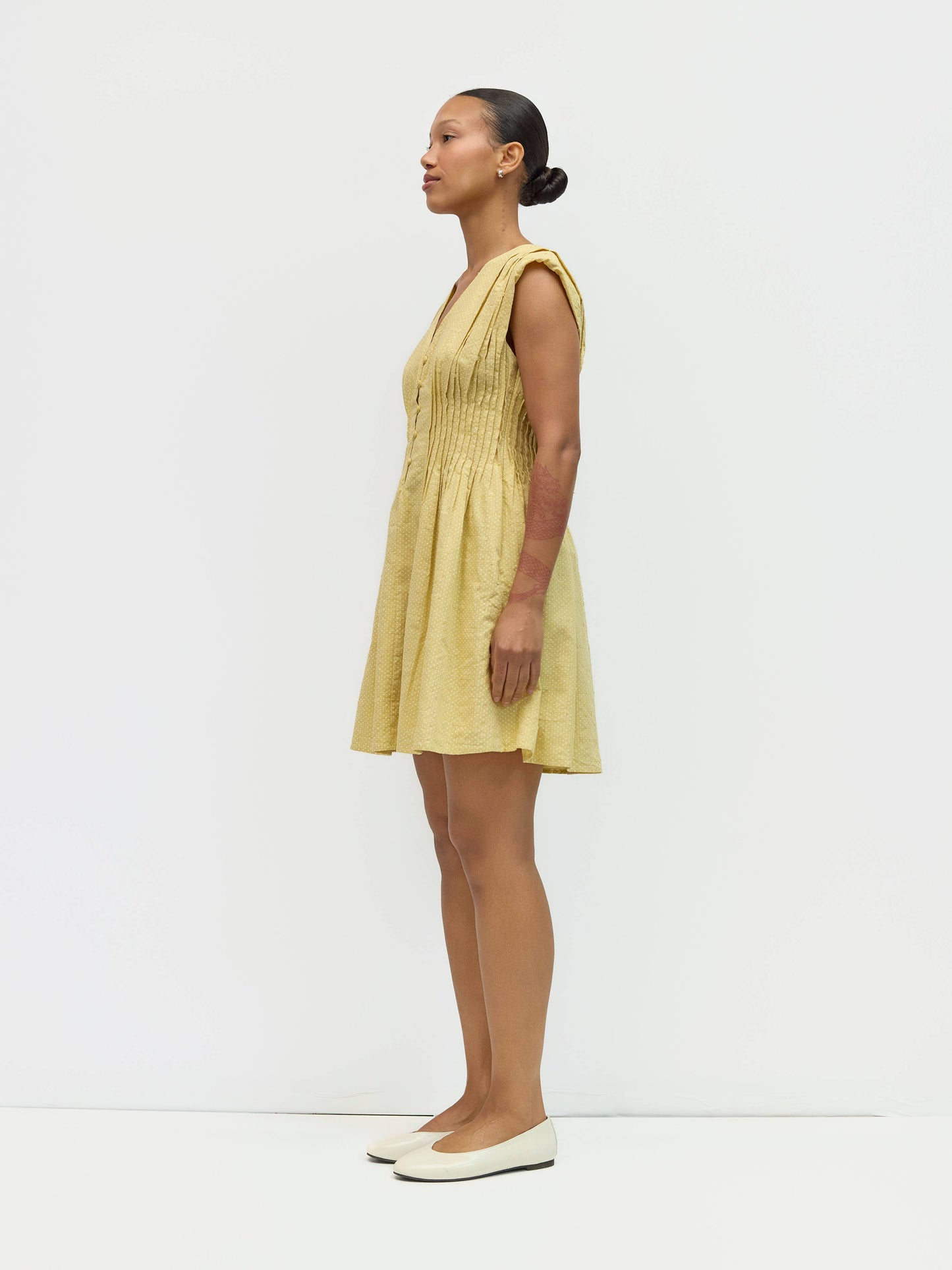 The Hollie Dress | Mini Polka Dot Dress