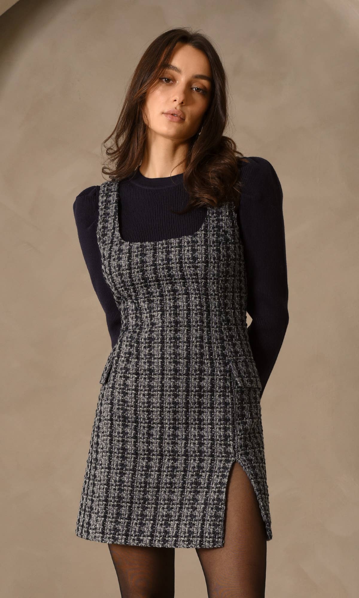 Vera Boucle Mini Dress
