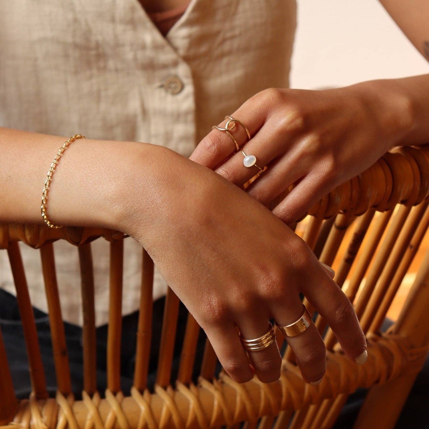 Luxe Ring | 14k Gold Fill or Sterling Silver