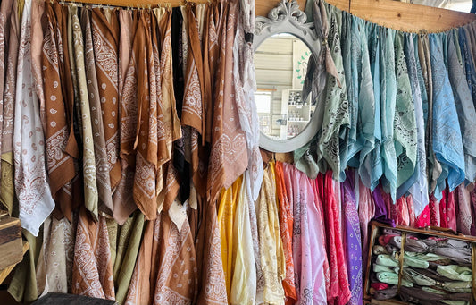 Terracotta Hues Hand Dyed Bandanas