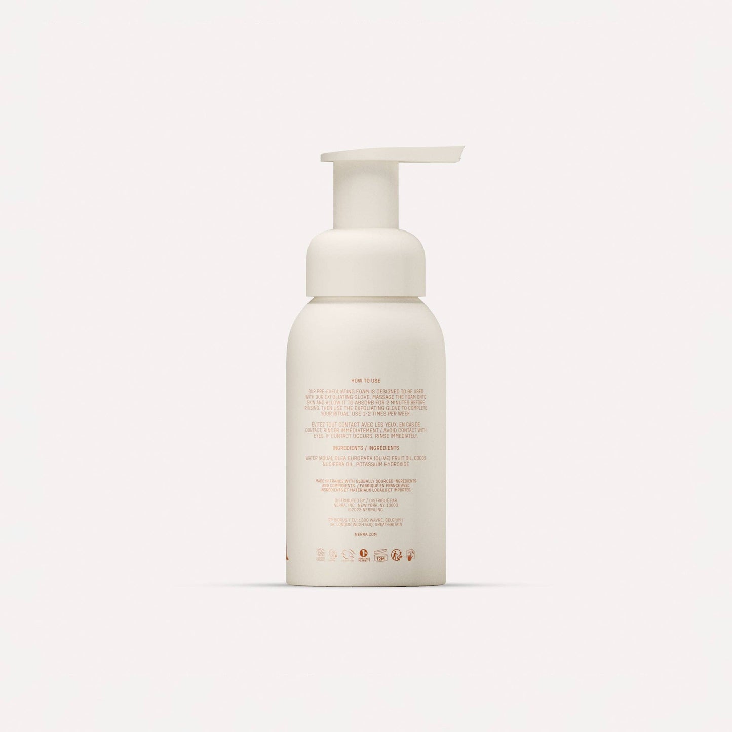 Pre-Exfoliating Foam