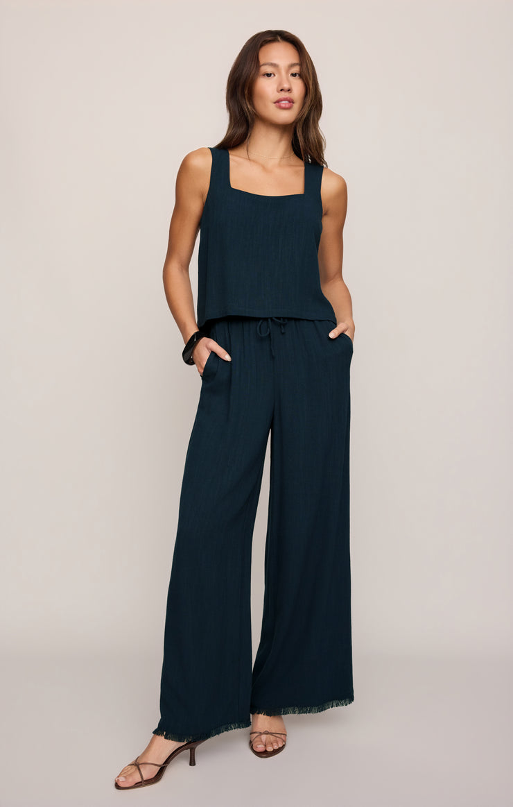 Charli cropped linen tank - Z supply