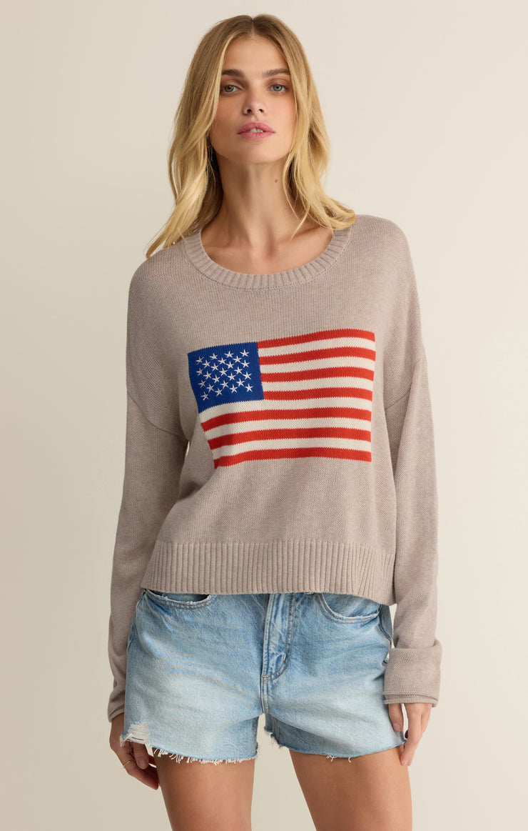 Sienna patriot sweater - Z supply