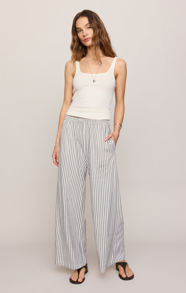 Scout knit stripped pant