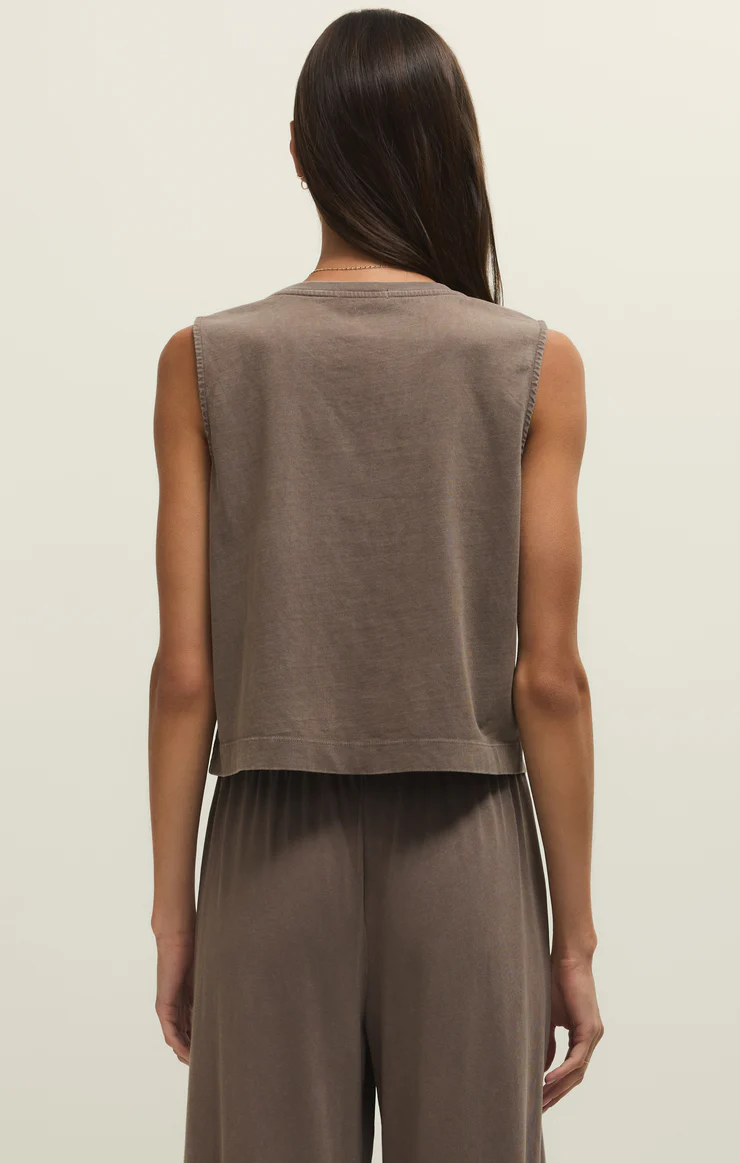 Sloane cotton jersey tank - Z supply