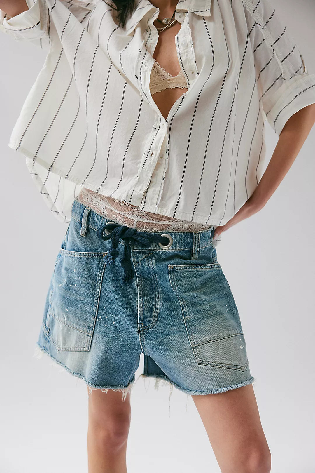 We the free moxie barrel shorts - Free people