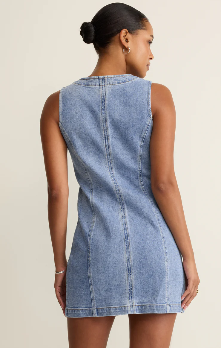 Jolie denim mini dress - Z supply