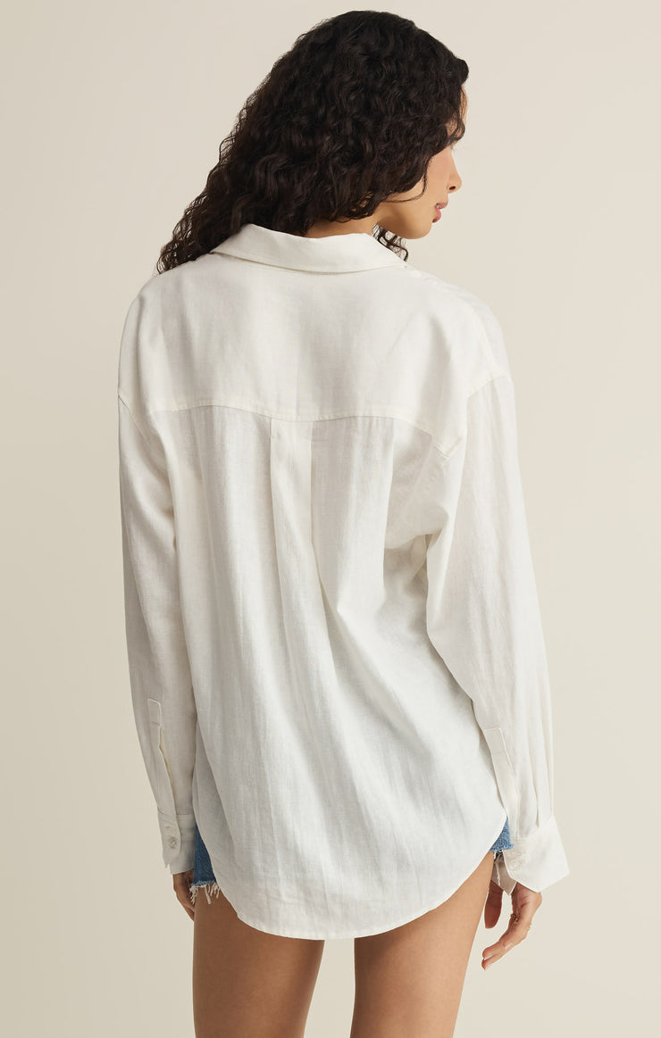 Signature linen top - Z supply