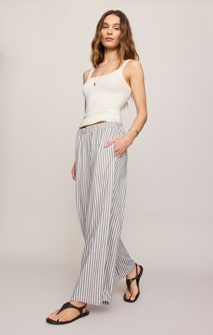 Scout knit stripped pant