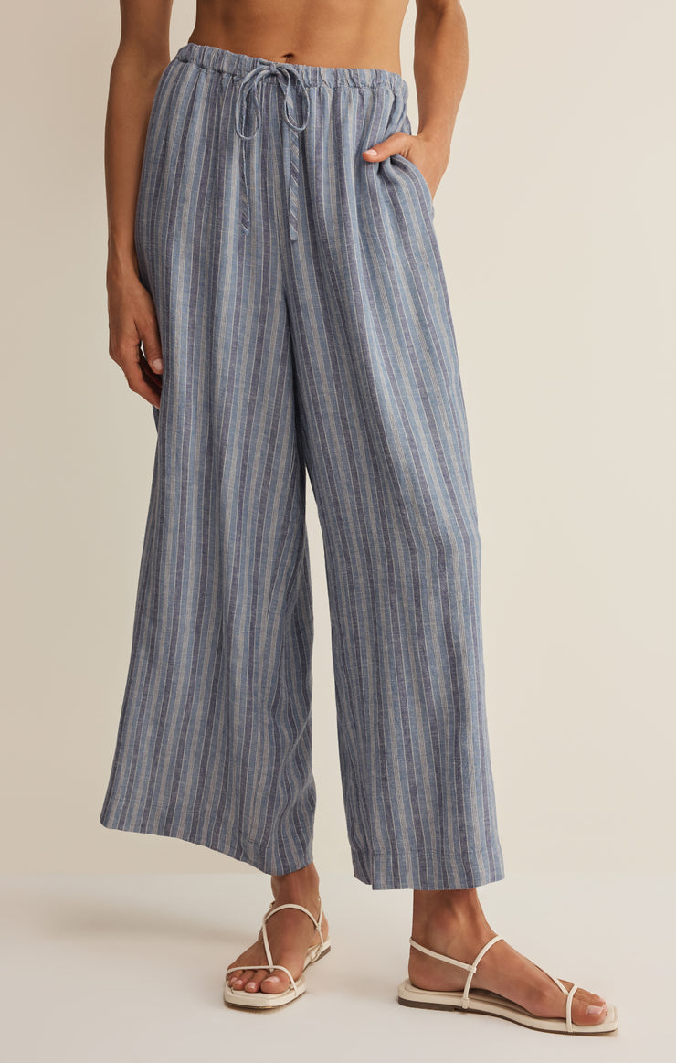 The perfect striped linen pant - Z supply