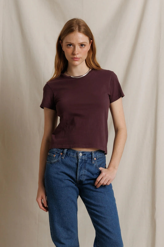 Lisa Recycled Cotton Tee | Perfect White Tee